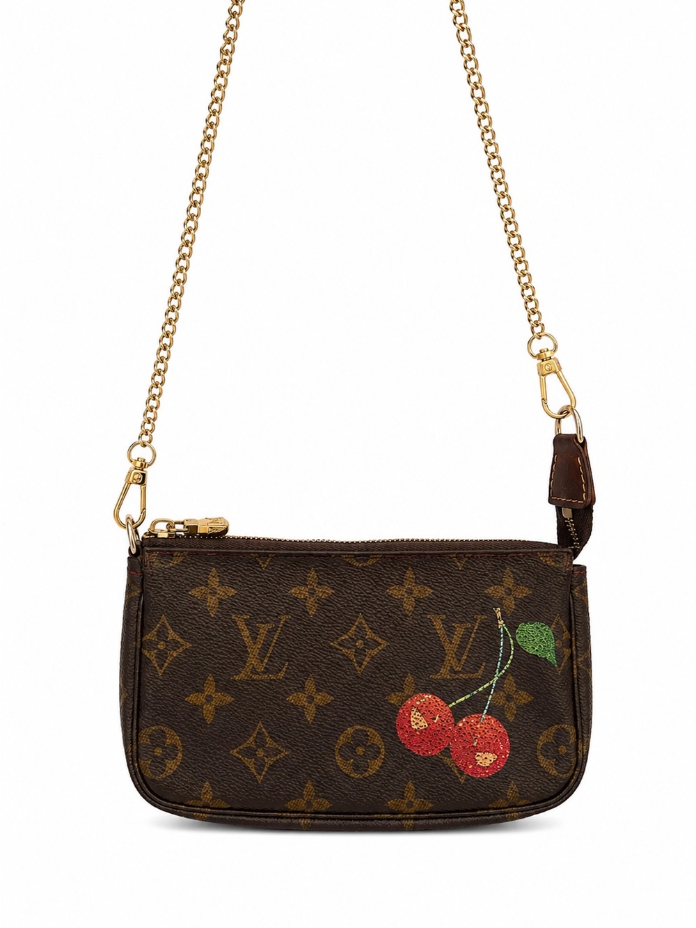 Louis Vuitton x Takashi Murakami Monogram Cerises (Cherries) Pochette Accessoire